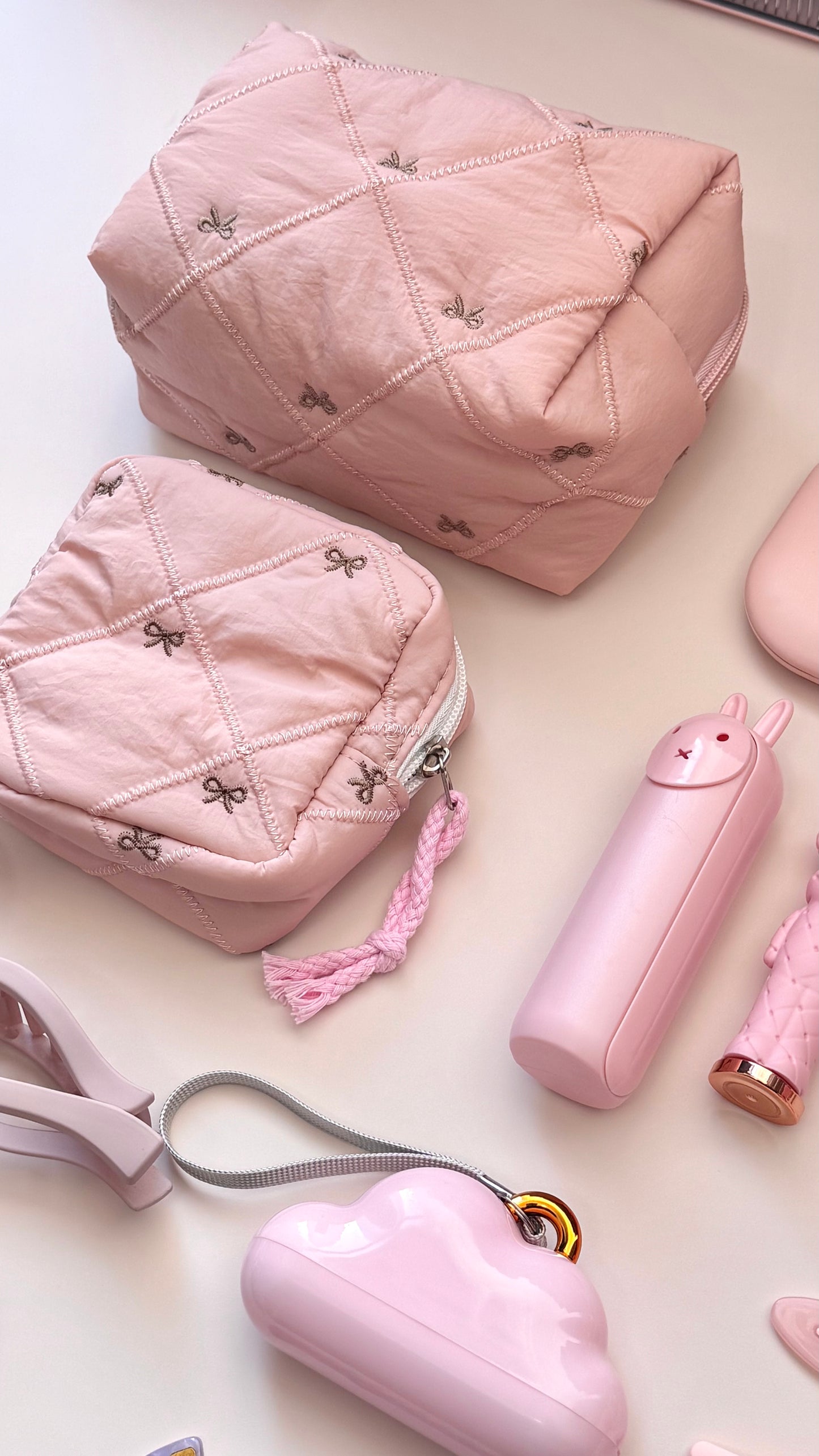 Aesthetic Coquette Pink Daily Essentials