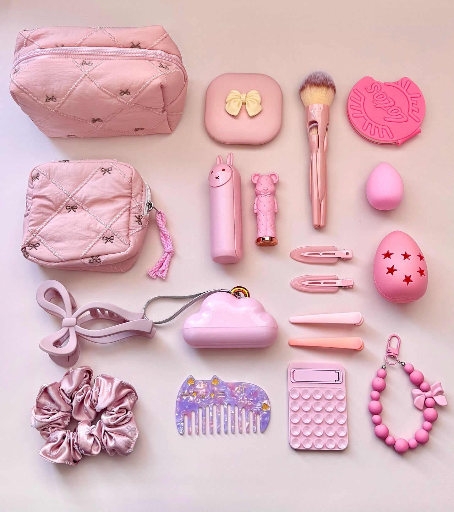 Aesthetic Coquette Pink Daily Essentials